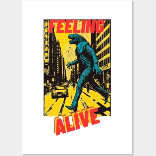 Feeling alive Posters and Art